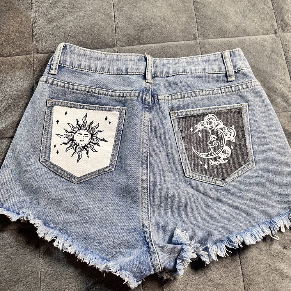 Denim Blue Women's Shorts